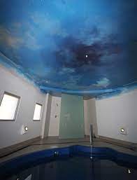 Night Sky Ceiling Mural Morgan Mural Studios Sky Ceiling Ceiling Murals Starry Ceiling