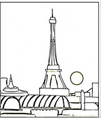 Paris coloring pages ideas paris malvorlagen malbuch vorlagen und ausmalen. View Of Paris At Night Coloring Page For Kids Free France Printable Coloring Pages Online For Kids Coloringpages101 Com Coloring Pages For Kids