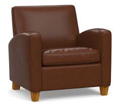 Wegner and roberto cavalli are often thought to be among the most beautiful. Woodson Leather Armchair Pottery Barn