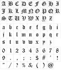 The font family is old english text mt. Opti Old English Five Font Download