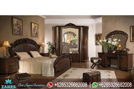 Sewa rumah di jakarta selatan murah harian bulanan tahunan. Set Kamar Tidur Mewah Jati Klasik Modern Ukiran Mebel Jepara Terbaru Allegro Series Kt 205 Zahra Furniture