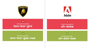 You can ditch the stress of how to properly. Have You Been Pronouncing These 30 Brand Names Incorrectly