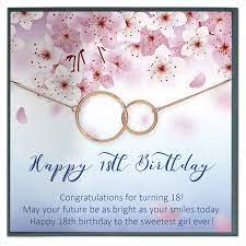 Turning 18 is an epic occasion for girls and. Amazon Com 18th Birthday Gifts For Girls Gift For 18 Year Old Girl Gift For Her Eighteen Year Old Birthday Jewelry Gift 18th Birthday Handmade