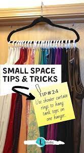 29 Sneaky Tips For Small Space Living Clothes Organization Small Space Small Space Hacks Small Space Diy