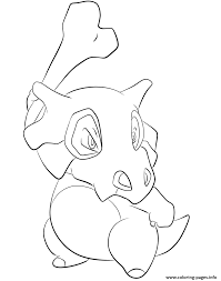 Select from 35870 printable crafts of cartoons, nature, animals, bible and many more. 104 Cubone Pokemon Coloring Pages Printable