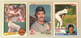 Wade anthony boggs inducted to the hall of fame in: Wade Boggs Rookie Cards Still A Collector Favorite