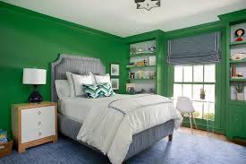 Discover a wide range of kids bedroom ideas and inspiration for decorating, organization, storage and furniture. Blue And Green Boys Room With Green Built Ins Contemporary Boy S Room