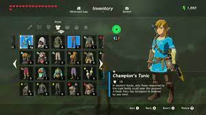 Zelda Breath of the Wild guide: How to upgrade the Champion's Tunic -  Polygon