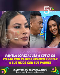 🟡🟣Pamela López denuncia a Christian Cueva por violencia económica y  revela que el futbolista habría preferido viajar a Arequipa con Pamela  Franco antes que compartir tiempo con sus hijos.