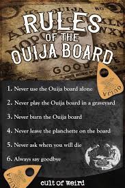 Paranormal experts, as well as those trying to speak with a lost relative, will at some point use an ouija board to get the answers they seek. Playing With The Ouija Board Home Facebook