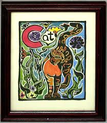 Pin By Marimonte On Alfabeto Con I Gatti Walter Anderson Large Art Prints Whimsical Cats