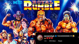 The annual event is traditionally one of the biggest and most anticipated wwe shows of the year featuring both a men's and women's royal. Wwe Royal Rumble 2021 John Cena Shares Latest Photo Of Ultimate Wresting Battle Ranveer Singh Can T Keep Calm Iwmbuzz