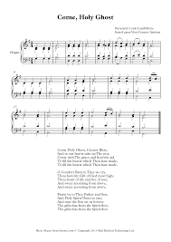 Chords, lead sheets and lyrics may be included. Lambillotte Come Holy Ghost Sheet Music For Organ 8notes Com