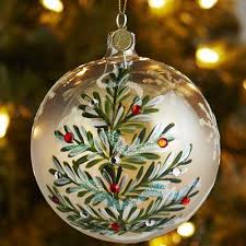 European Glass Frost Gem Tree Ornament Christmas Ornaments Diy Christmas Ornaments Painted Christmas Ornaments