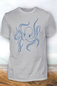 Oktopus Shirt Skizze Fur Kraken Fans Seefahrer Meeres Liebhaber Maritime Tintenfisch Freunde Fans Fur Kraken Maritime Meer Kraken Oktopus Tintenfisch
