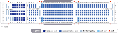 Delta Airlines Boeing 767 400er Seating Map Aircraft Chart