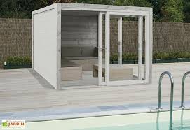 abri de jardin bois 2 baies vitrees exterior 300x300cm tuinhuisje tuinhuizen tuinhuis
