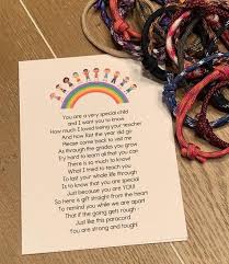 Last Day Of School Bracelet And Card Sets End Of Year Etsy Student Teacher Gifts Student Gifts Last Day Of School