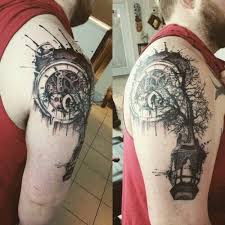 Pocket Watch Tattoo Lantern Tree Tattoo Pocket Watch Tattoo Watch Tattoos Tattoos