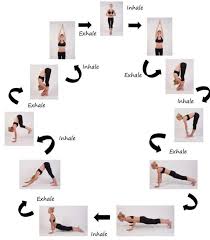 Sun Salutation Yoga Program Yoga For Flexibility Yoga Health