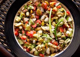 Where to get a good salad near me. Vegetable Salad With Nuts Super Healthy