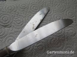 Wie Entferne Und Vermeide Ich Flugrost Auf Besteck Gartenmoni Altes Wissen Bewahren Rost Besteck Rost Entfernen