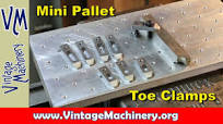 Making a Set of Mini Pallet Toe Clamps for the Milling Machine