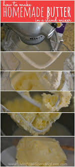 How To Make Homemade Butter Make Butter In A Stand Mixer Recipe Homemade Butter Kitchen Aid Recipes Kitchen Aid Mixer Recipes