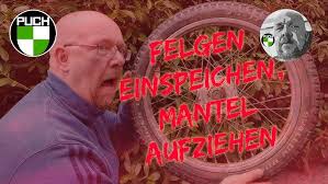 Kreidler Felge, einspeichen von A- Z