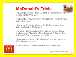 If you paid attention in history class, you might have a shot at a few of these answers. Mcdonald S Corporation A Strategic Management Case Study Ppt Download