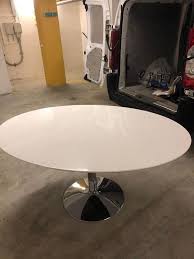 Ein entspannter abend auf dem sofa, ohne couchtisch undenkbar! Tisch Weiss Hochglanz Oval Kaufen Auf Ricardo