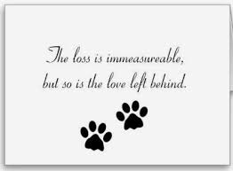 Loss Of Pet Dog Sympathy Card Dog Sympathy Dog Loss Quotes