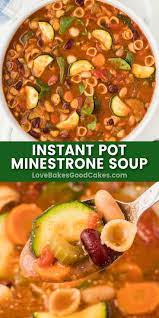 Instant Pot Minestrone Soup Recipe In 2021 Best Soup Recipes Easy Soup Recipes Minestrone Soup