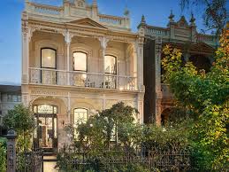 East Melbourne Victorian Terrace House Front Design Double Storey House Melbourne House