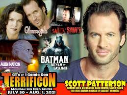 TERRIFICON welcomes Scott Patterson! Fans of the popular Saw franchise know  Scott from his starring role as FBI profiler special agent Peter Strahm in  Saw IV and Saw V. He defied the