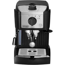Turkish added as we circle. De Longhi Pump Espresso Maker In Black Stainless Walmart Com Walmart Com