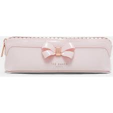 Ted Baker Bow Detail Pencil Case 30 Liked On Polyvore Featuring Home Home Decor Office Accessories D Zipper Pencil Case Colored Pencil Case Accessories