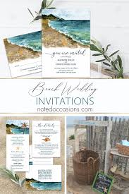 Buy beach wedding invitations and get the best deals at the lowest prices on ebay! Ocean Wedding Invitations Ocean Watercolor Wedding Invitations Watercolor Invitations Wedding Invitation Suite Beach Wedding Invitations Invitations Paper Party Supplies Delage Com Br