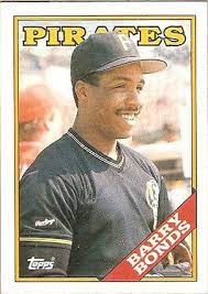 The first barry bonds rookie card featured from the 1986 expansion sets comes in 1986 fleer update. 1988 Topps Tiffany Barry Bonds Pittsburgh Pirates 450 Baseball Card For Sale Online Ebay