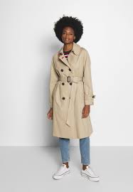 Part of the heritage core range. Tommy Hilfiger Trenchcoat Beige Zalando De