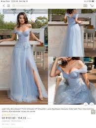 Pin By Catherine Hata On Evening Dresses Light Blue Prom Dress Prom Dresses Dresses
