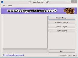 برنامج تحويل الصور الى ايقونات ico المجاني tgh icon converter 1 5 image instruction converter