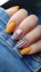 If you don't want the color to be too overwhelming, you can opt to pair it. About 40 Trendy Stunning Manicure Ideas For The Design Of Short Acrylic Nails 31 Makiyazh Yellow Nail Art Yellow Nails Short Nail Designs