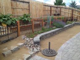 Garden Diy Gate Components From Home Depot Installed On 4x4 Posts Rock Steps Made Out Of Boulder Dug Up During Excavation Diy Gate Rock Steps Backyard