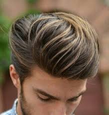 Great Haircut For Men Men Hair Color Dyed Hair Men Dark Hair With Highlights
