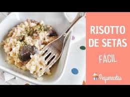 Utilice arroces de grano mediano. Como Hacer Risotto Como Un Italiano Risotto De Setas Risotto Recetas Recetas Para Cocinar Salmon
