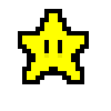Image Piq Pixel Art Mario S Star 100x100 Pixel By Zakare