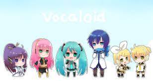 Hatsune Miku Chibi Wallpaper Wallpapersafari Chibi Wallpaper Anime Vocaloid