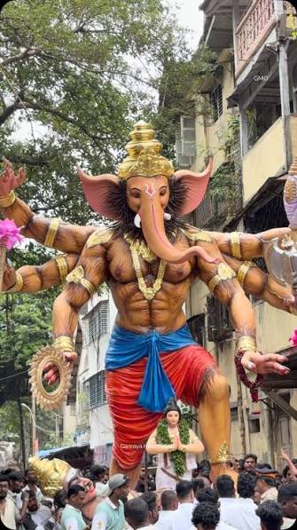 Mumbai Cha Ektha Raja 2026 ✨💗, #ganrayamazaofficial #ganpatibappamorya ...