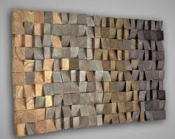 Modern Wood Wall Art Wooden Wall Mosaic 3d Wood By Liviawoodart Wood Panel Wall Decor Hanging Wall Art Mosaic Wall